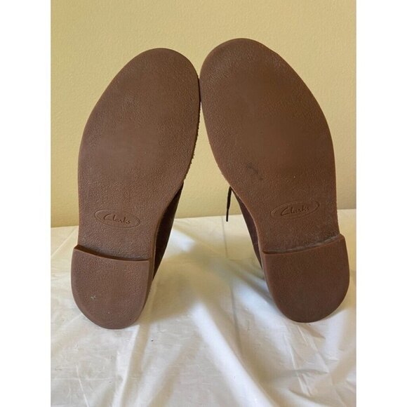 Clarks Men's  Bushacre 2 Boot Chukka Desert brown leather  11.5 - Picture 9 of 13